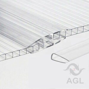 Polycarbonate H Connector & U Finishing Profile