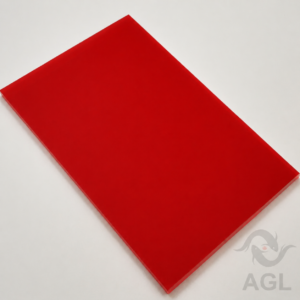 Red Cast Acrylic Sheet – 1/8" (3 mm) | 48" x 96"