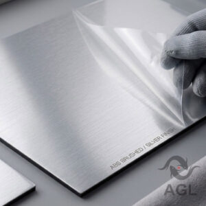 Brushed Silver ABS Sheet